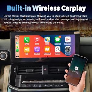 Radio de Coche Android Auto de 12.3 Pulgadas para Toyota Land Cruiser 300 LC300 2022 2023, Reproductor Multimedia, Navegación GPS, Carplay, Estéreo, DSP - Product Image 3