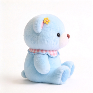Nuovo Design Orsetto Blu di Peluche Personalizzato, Simpatico Orsetto Animale di Peluche, Orsetto Blu di Peluche all'Ingrosso - Product Image 4