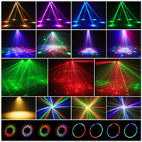 Projecteur LED mobile 100W à six bras, lumière de scène RGBW, lumière disco, DJ Party, DMX512, télécommande pour DJ, bar, fête, mariage