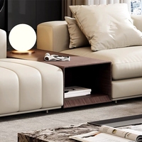 Canapé tendance de luxe Design d'angle moderne et confortable de haute qualité pour la maison Tissu Meubles de chambre Sac en fibre Canapé de salon