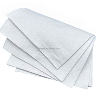 Livraison rapide Aiguille Poinçon Feutre Respirant Non-Tissé Polyester Blanc Coton Feutre Ouate 1mm 2mm 3mm 4mm Rouleau