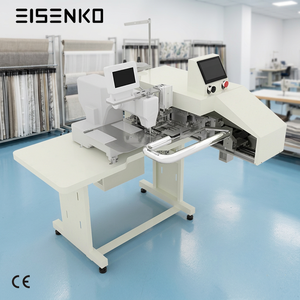 Machine à coudre automatique pour plissage de rideaux EISENKO certifiée CE 220V, modèle RD-DZJ103, 380kg, garantie 1 an, facile à utiliser et économique - Product Image 1