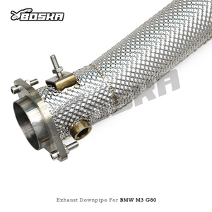 Tubo de Escape OEM Boska para M3/M4 G80/G82 M2 G87 S58 3.0T 2021-2024, Sistema de Escape de Acero Inoxidable de Flujo Libre para Automóviles de Calle - Product Image 3