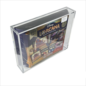 Boîte de présentation transparente personnalisée en acrylique pour <span class=keywords><strong>petit</strong></span> <span class=keywords><strong>tailleur</strong></span> courageux et <span class=keywords><strong>petit</strong></span> <span class=keywords><strong>tailleur</strong></span> pour Lorcana étui portable en acrylique poli - Product Image 5