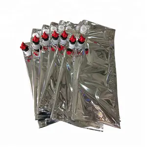Custom Recyclable 10L 20L Beverage Storage Bag Aluminum Foil Laminated Plastic Wine & Catering Packaging with Spout Coffee Milk