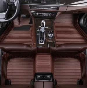 Alfombrillas de Coche 5D de Cuero de Lujo Personalizadas al por Mayor, Estilo Nuevo <span class=keywords><strong>2022</strong></span>, con Logotipo, para Ford, Toyota/Audi/Camry/Lexus - Product Image 2