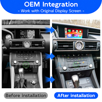 Módulo de Interfaz Inalámbrica Apple CarPlay y Android Auto para Lexus RC200t RC300 RC350 RC F 2014-2023, Actualización de Pantalla Original