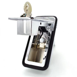 Xe Tải Điện Bảng Điều Chỉnh Kích Hoạt Chốt Kẽm Hợp Kim Đẩy Nút Cửa Khóa Với Nén Đòn Bẩy Cho An Toàn Bảng Điều Chỉnh Truy Cập - Product Image 2