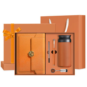 Cadeaux d'Affaires Promotionnels A5, Cahier en PU avec Stylo Tasse Thermos avec Clé USB Papeterie d'Entreprise Coffret Cadeau Personnalisé Logo/ - Product Image 5