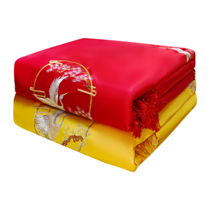 Couettes unisexes <span class=keywords><strong>en</strong></span> fil doux et léger à base d'acide acétique, pour personnes âgées, lit, draps, funérailles, blanc, vie - Product Image 2