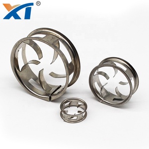 Emballage aléatoire en acier inoxydable 304, Mini anneau pour tour chimique, 17mm 25mm SS 304 304L 316 316L - Product Image 1