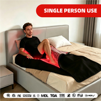 Gran Oferta: Nueva Llegada de Tapete de Terapia de Luz Roja de 660nm+850nm, Cabina de Terapia de Luz Infrarroja Cercana