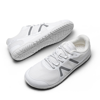 Zapatos Minimalistas para Hombre, Diseño Ergonómico, Puntera Ancha, Suela Plana, Flexibles, Cómodos para Caminar y Estar de Pie Todo el Día