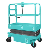 Plateforme élévatrice à ciseaux électrique EVERLIFT 300 kg 3 m 3,9 m autopropulsée hydraulique, table élévatrice compacte CE ISO pour entrepôt