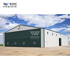 Servicio integral Estructura de acero prefabricada Taller Cobertizo Hangar Garaje Edificio Coche Graneros para talleres y plantas - Product Image 1