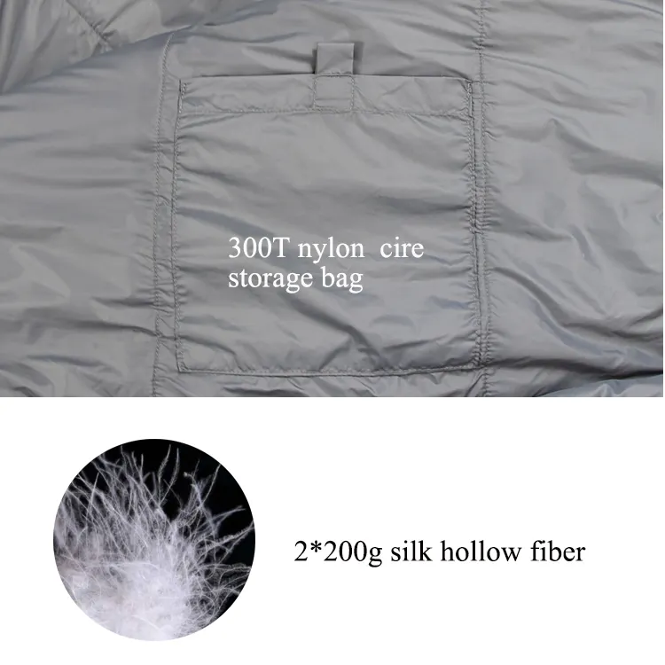 E-rike-saco de dormir para invierno, para clima frío extremo, resistente, novedad
