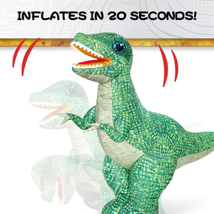 Juguete de Dinosaurio Inflable Realista de 2.4GHz al por Mayor para Niños con Rotación de 360°, Regalo de Cumpleaños de Plástico para Niños - Product Image 6
