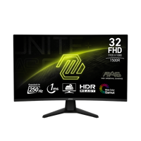Moniteur de jeu en gros 32C6X 250Hz 1920 x 1080 FHD 1ms Temps de réponse Écran de jeu Esports Moniteur PC Gaming pour commandes en gros