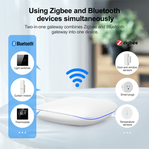 LUONA Home Automation 3.0 BLE Gateway Tuya APP Control <b>Alexa</b> Google Assistant Compatible Voice Controlled Smart Home Home Automa - Product Image 2