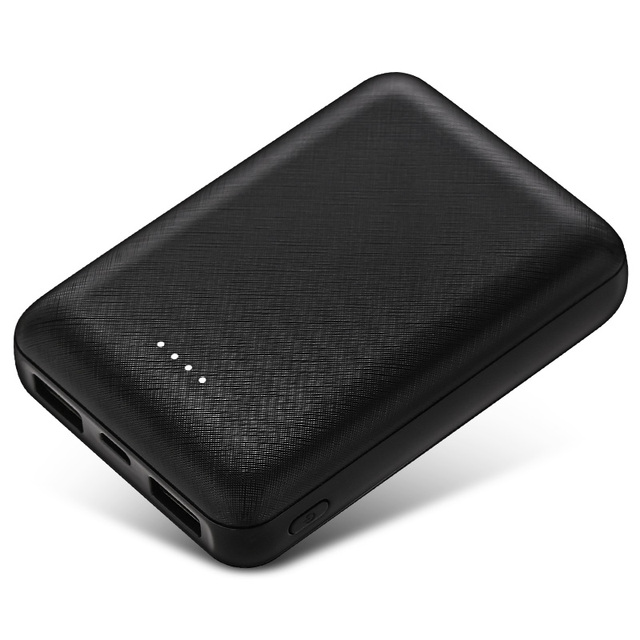 Mini Power Bank 10000Mah Portable Battery Double USB Powerbank Credit Card Size Battery Mobile Power Banks