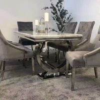 Meubles de salle à manger, ensemble de table à manger de luxe, chaises de salle à manger modernes, chaises de salle à manger Sedia Cucina, table de restaurant britannique