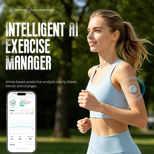 Système <span class=keywords><strong>de</strong></span> surveillance continue du glucose (CGM) électrique, portée 14 jours, <span class=keywords><strong>capteur</strong></span> <span class=keywords><strong>de</strong></span> suivi <span class=keywords><strong>de</strong></span> la <span class=keywords><strong>glycémie</strong></span> <span class=keywords><strong>en</strong></span> temps réel 24h/24, non invasif - Product Image 5