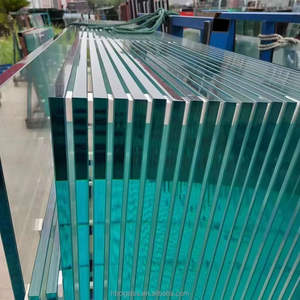 Toptan ucuz endüstriyel güvenlik zemin cam PVB şeffaf sertleştirilmiş lamine cam merdiven ve depo kullanımı için - Product Image 6