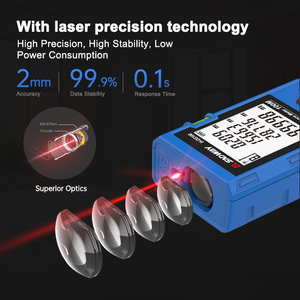 Sndway 4 en 1 haz de luz cinta métrica puntero láser de larga distancia telémetro medidores láser para instrumentos ópticos de ingeniería - Product Image 4