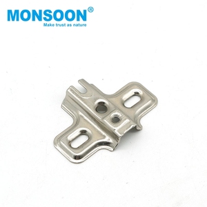 Charnières de meubles personnalisées 26 mm à fixation unidirectionnelle pour portes de placards de cuisine en verre acrylique - Product Image 2