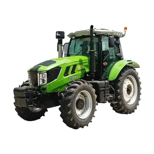 new type of four-wheel multi-function four-wheel agricultural diesel trench-digging and ridging tractor