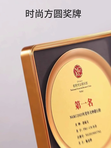 Premio di riferimento del settore per il settore del premio per la ristorazione con targa per la moda quadrata per la moda - Product Image 3