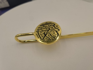 Hồi giáo Bookmark mạ Vàng quran men tùy chỉnh thủ công kim loại cuốn sách Marks - Product Image 5