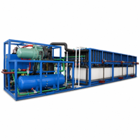 Machine à glace en blocs à refroidissement direct CRYOMAX, robuste, 500 kg, pour la conservation industrielle des fruits de mer, les marchés de poissons et les projets de chaîne du froid
