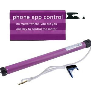 Cortina Eléctrica Motorizada Tubular de Fábrica GM, Automática, Personalizada, de 25 mm, Persianas Enrollables, Riel Económico - Product Image 3