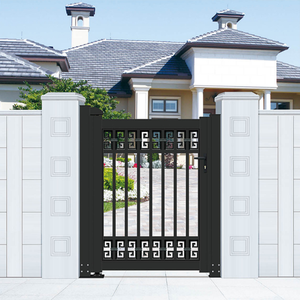 Puerta corrediza de aleación de aluminio moderna de alta calidad retráctil eléctrica con característica de seguridad para Villa al aire libre y aplicación escolar - Product Image 4