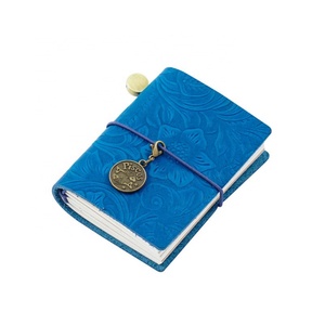 Wholesale Mini Journal Cover Writing Notebook Handmade Vintage Real <b>Leather</b> Notebook Student Gift Hand Book - Product Image 2