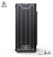 Factory Direct Sale LED RGB Aluminum Alloy Mid Tower Gaming Computer Case USB3.0 Supports ATX/MATX/ITX Motherboards 6-Slot