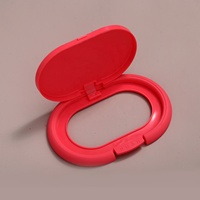 Couvercle amovible pour lingettes humides, couvercle d'étanchéité, couvercle pour mouchoirs, couvercle en plastique rabattable, couvercle d'emballage pour gants en nitrile en matériau PP