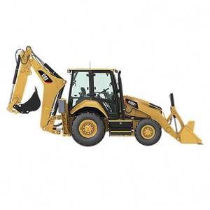 La chargeuse-pelleteuse sur pneus CAT 416F est proposée à un prix économique à Shanghai, en Chine, et se trouve en parfait état. - Product Image 1