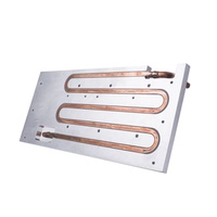 Dissipateur thermique de haute puissance, 10 pièces, plaque froide en aluminium, avec Tube en cuivre personnalisé