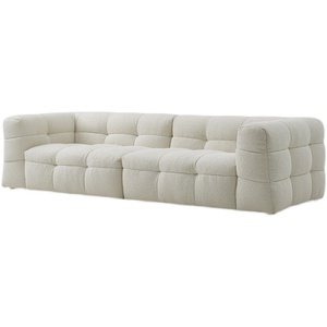 Canapé en laine d'agneau en tissu minimaliste nordique PU guimauve droite pour petit appartement lit simple ou double populaire pour une utilisation en <span class=keywords><strong>salle</strong></span> <span class=keywords><strong>de</strong></span> <span class=keywords><strong>sport</strong></span> - Product Image 5