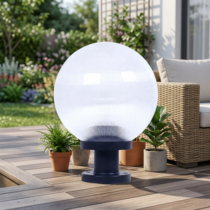 Factory Price 250mm <b>Solar</b> LED IP65 E27 Base Outdoor <b>Pillar</b> <b>Light</b> - Product Image 6