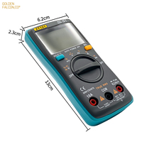 Multimètre numérique à gamme automatique ZT101 mini multimètre 6000 comptes avec maintien des données rétro-éclairage tension AC/DC testeur de courant