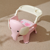 SUNNUO nouvellement conçu de haute qualité Portable multifonctionnel mignon éléphant peut sonner sûr et sécurisé bébé chaise de salle à manger Table