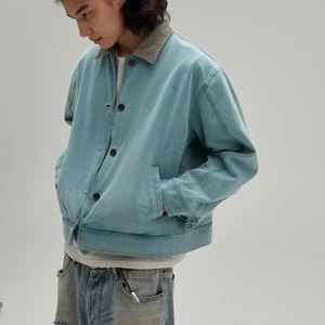 מעילים לשני המינים לגברים נשים אופנה בגדי לבוש דקיקים בגזרה נוחה לנשימה שרוול ארוך לפעילויות חוץ מזדמנות - Product Image 5