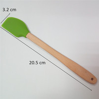 Spatule à pâtisserie en silicone pour la cuisine et le jardin - Passe au lave-vaisselle, écologique, durable