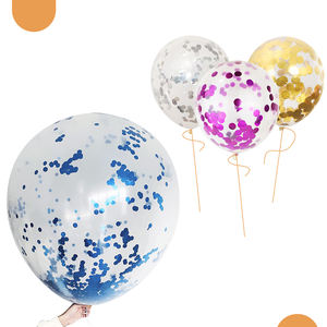 Ballons de fête transparents de 18 pouces <span class=keywords><strong>avec</strong></span> confettis <span class=keywords><strong>à</strong></span> <span class=keywords><strong>l</strong></span>'<span class=keywords><strong>intérieur</strong></span> en latex pour décorations de fête, mariage, demande en mariage, ballons <span class=keywords><strong>à</strong></span> confettis - Product Image 5