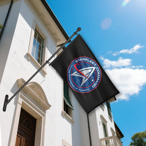 Bandera de Comando de la Flota Estelar de <span class=keywords><strong>Star</strong></span> <span class=keywords><strong>Trek</strong></span>, 3x5 pies, Bandera de <span class=keywords><strong>Película</strong></span> de Ciencia Ficción, Poliéster de Doble Cara, para Decoración de Pared del Hogar para Fanáticos - Product Image 5