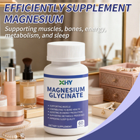 Capsules de glycinate de magnésium pur à marque privée OEM avec capsules de suppléments de santé pour adultes