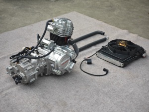 Nuovo Motore Zongshen a 4 Tempi con Asse Centrale per Triciclo Cargo, <span class=keywords><strong>330cc</strong></span> Raffreddato ad Acqua, CDI, Avviamento a Pedale - Product Image 4